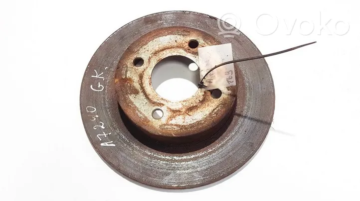 Nissan Primera Rear brake disc neventiliuojamas