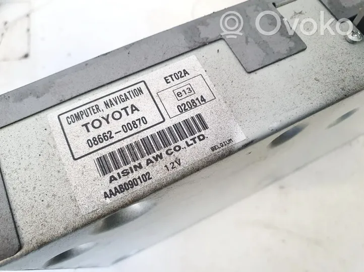 Toyota Avensis Verso CD/DVD-vaihdin 0866200870