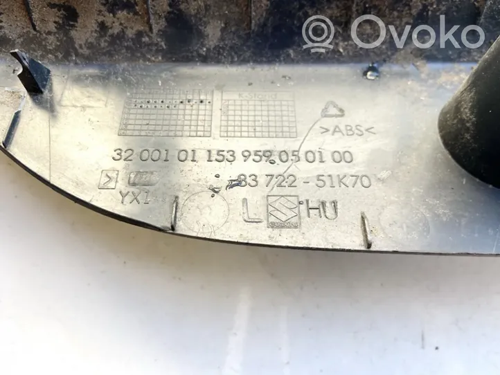 Opel Agila B Ramka przycisków otwierania szyby drzwi przednich 8372251k70