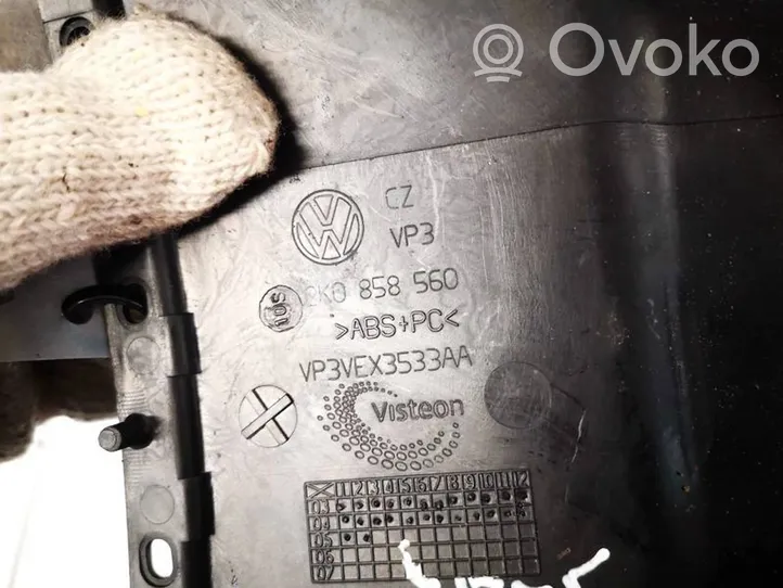 Volkswagen Caddy Ohjauspyörän pylvään verhoilu 2k0858560