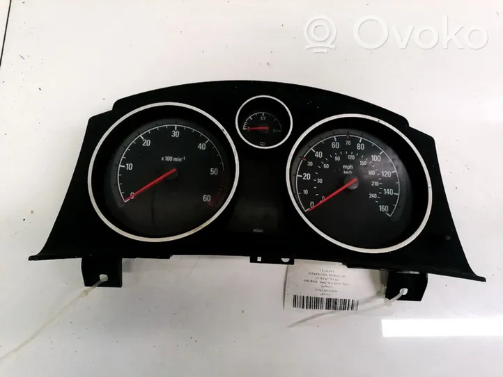 Opel Agila B Compteur de vitesse tableau de bord 3164392