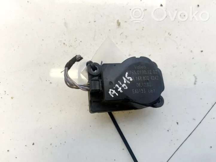 Mercedes-Benz Vaneo W414 Motor/activador trampilla de calefacción 076501901202