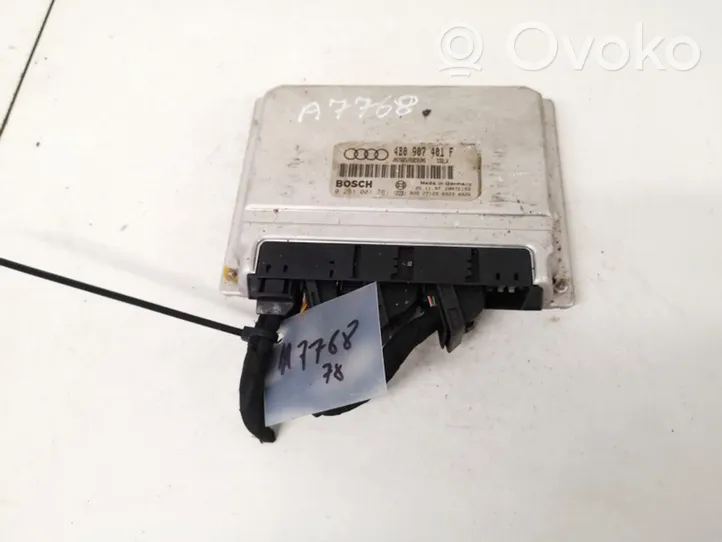 Audi A6 S6 C5 4B Calculateur moteur ECU 4b0907401f