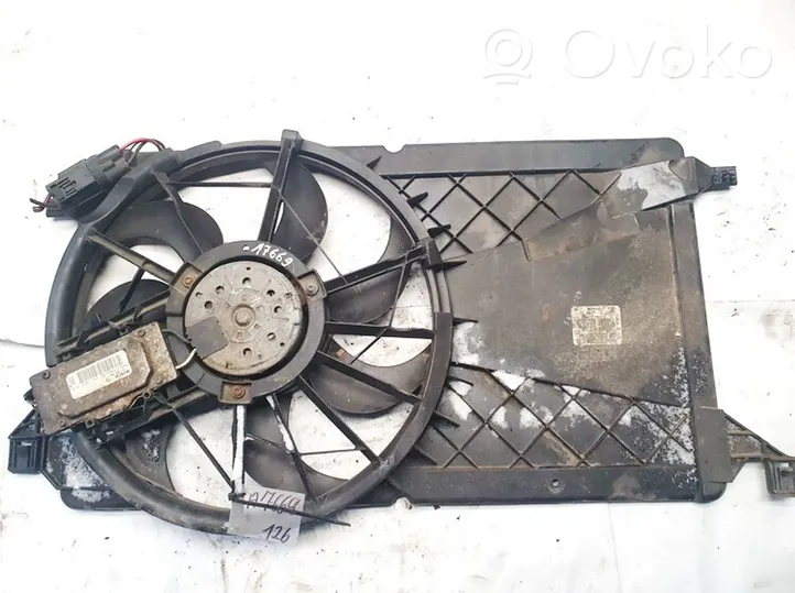 Ford Focus C-MAX Radiator cooling fan shroud 3135103905