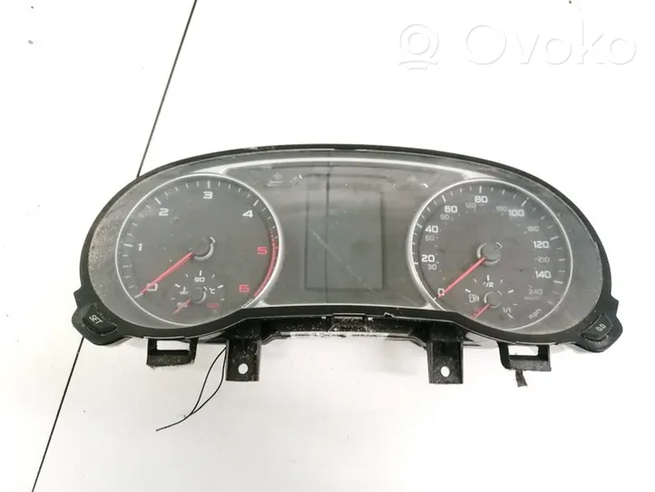Audi A1 Speedometer (instrument cluster) 8X0920980D