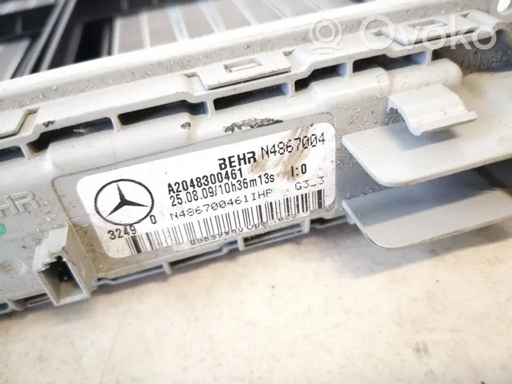 Mercedes-Benz C AMG W204 Scambiatore elettrico riscaldamento abitacolo a2048300461