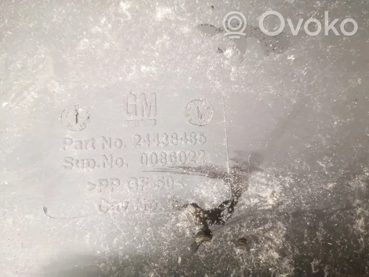 Opel Signum Dangtis akumuliatoriaus dėžės 24438485