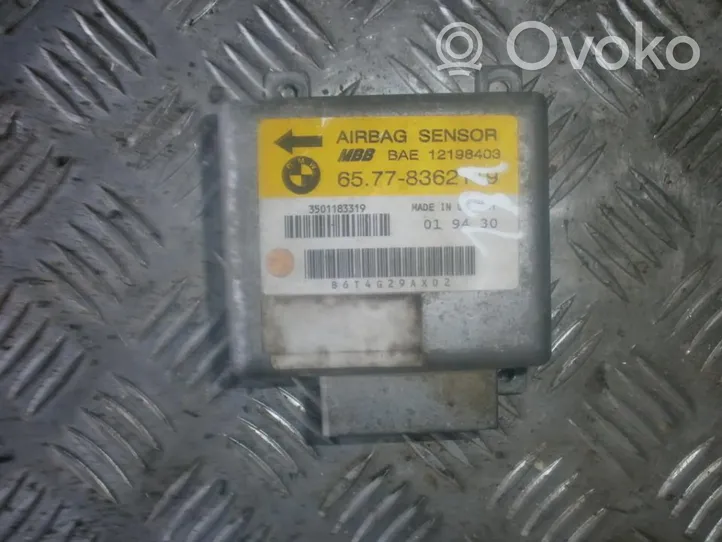 BMW 5 E34 Airbag control unit/module 65778362119