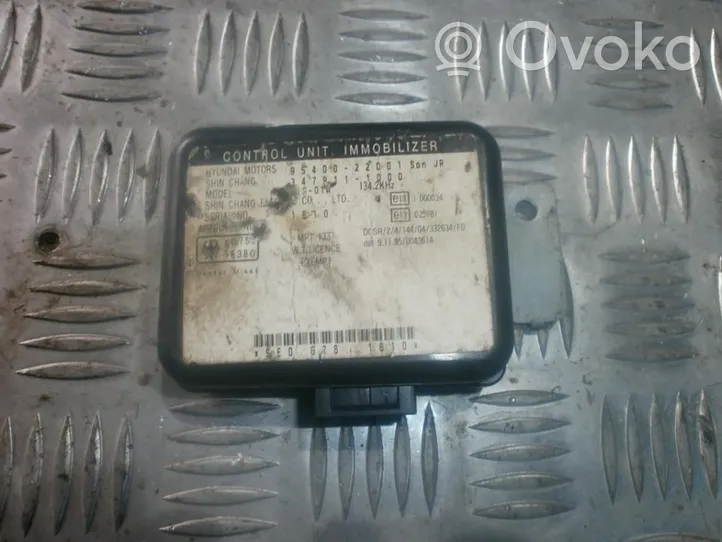 Hyundai Accent Centralina/modulo immobilizzatore 9540022001