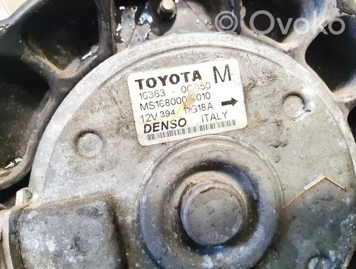 Toyota Corolla Verso AR10 Convogliatore ventilatore raffreddamento del radiatore 1636300050