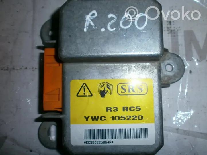 Rover 214 - 216 - 220 Turvatyynyn ohjainlaite/moduuli YWC105220