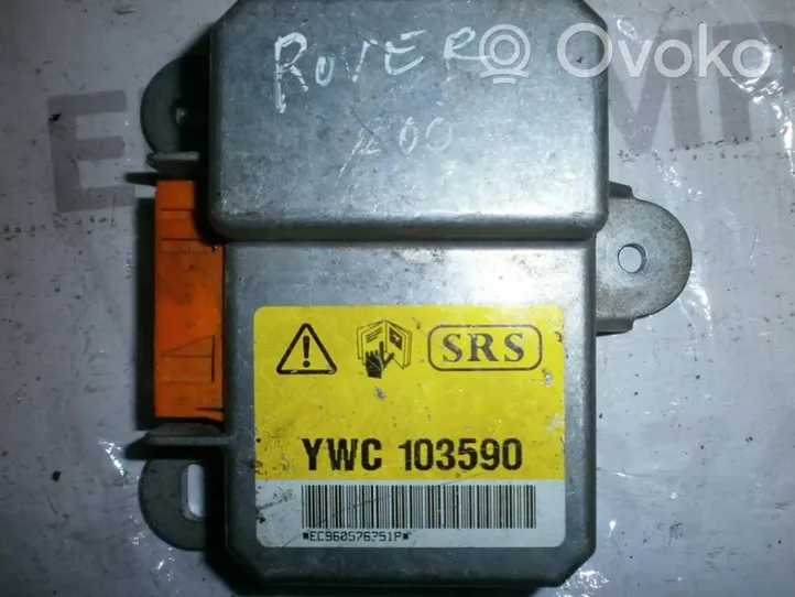 Rover 214 - 216 - 220 Centralina/modulo airbag YWC103590