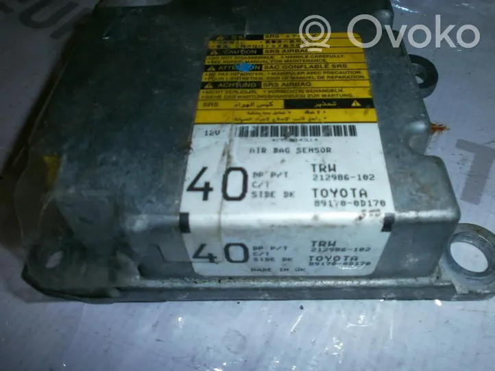 Toyota Yaris Airbag control unit/module 891700D170