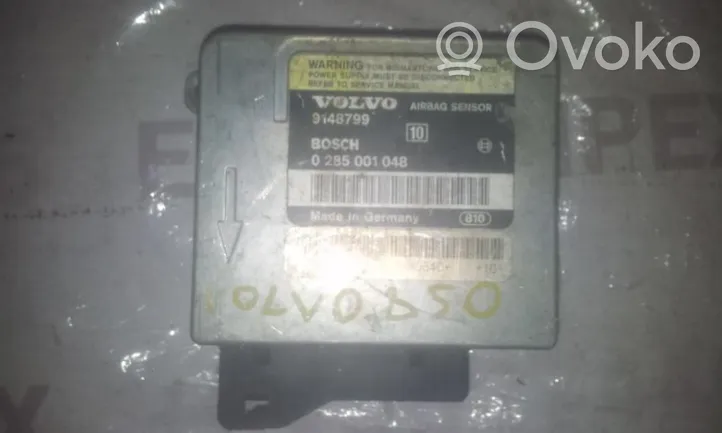 Volvo 850 Module de contrôle airbag 914879910