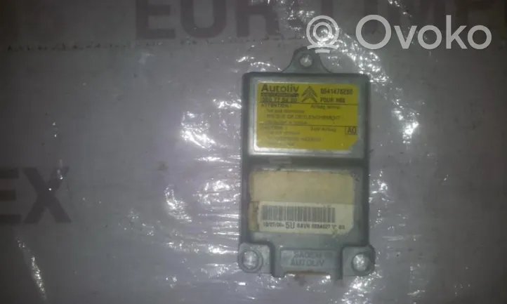 Citroen Xsara Picasso Module de contrôle airbag 9641478280