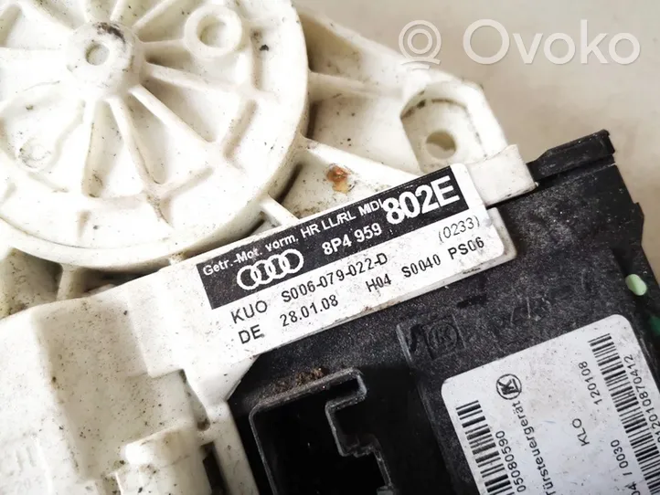 Audi A3 S3 8P Galinis varikliukas langų pakėlėjo 8p4959802e