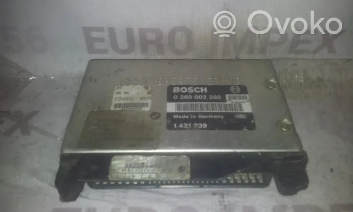 BMW 5 E34 Calculateur moteur ECU 0260002285