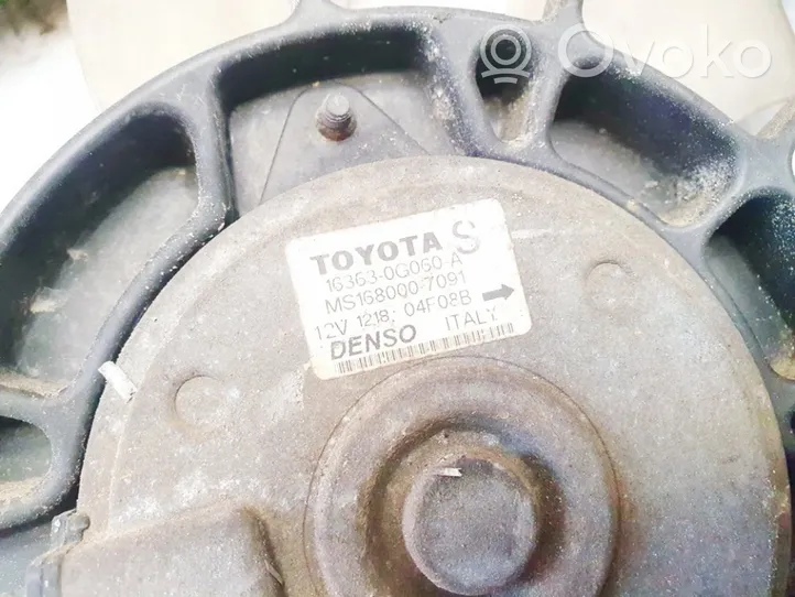 Toyota Corolla Verso AR10 Convogliatore ventilatore raffreddamento del radiatore 163630g060a