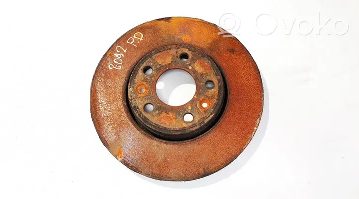 Renault Laguna III Front brake disc ventiliuojamas