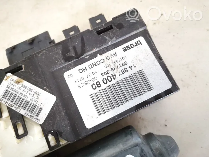 Citroen C8 Front door window regulator motor 1488740080