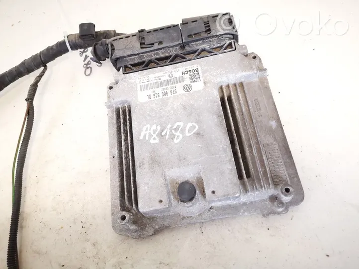 Volkswagen Touareg I Calculateur moteur ECU 070906016bl