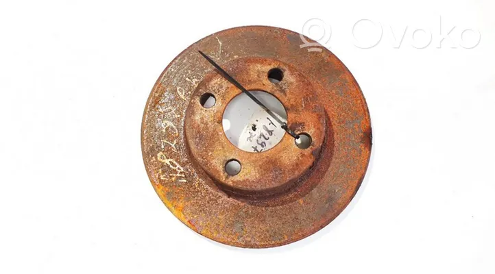 Audi 80 90 B3 Bremsscheibe hinten neventiliuojamas