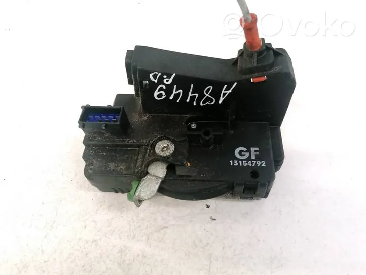 Opel Meriva A Serrure de porte avant 13154792