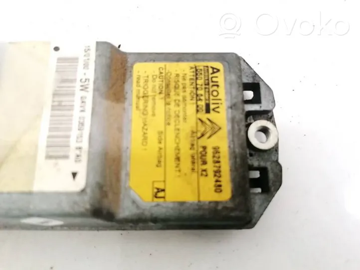 Citroen Xantia Module de contrôle airbag 9628792480