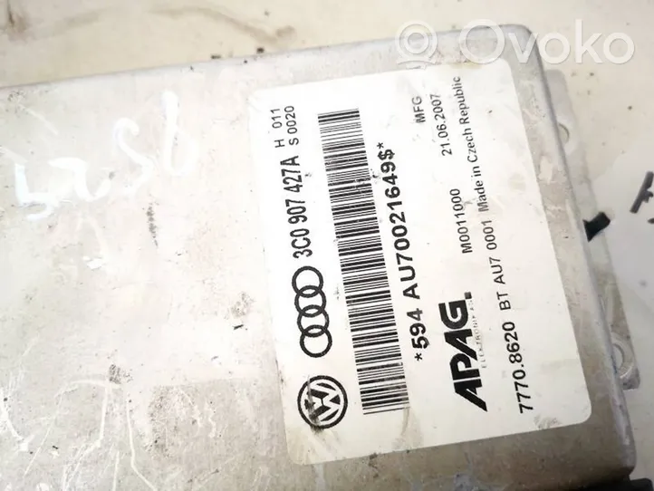 Volkswagen PASSAT B6 Module de contrôle de boîte de vitesses ECU 3c0907427a