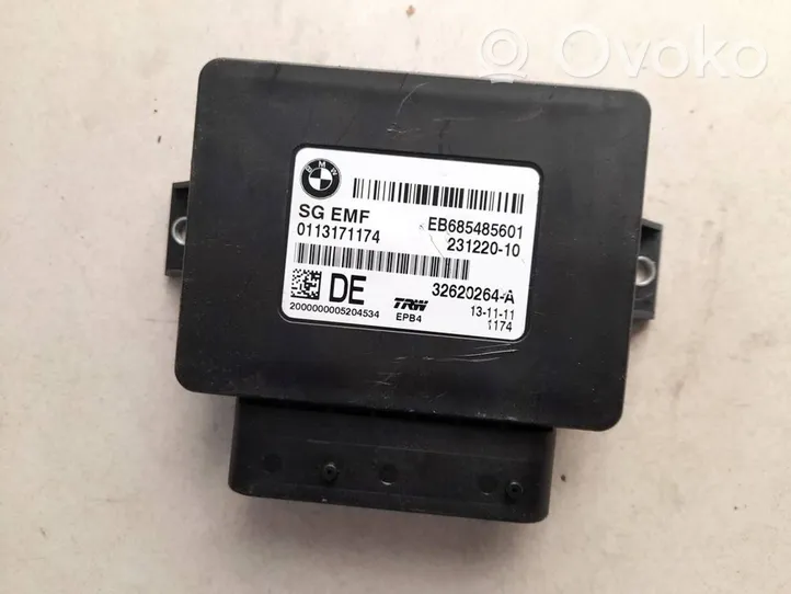 BMW 5 GT F07 Module de frein de stationnement eb685485601