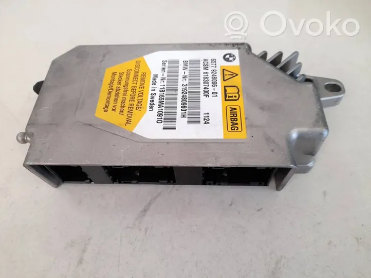 BMW 5 GT F07 Module de contrôle airbag 6577924809601