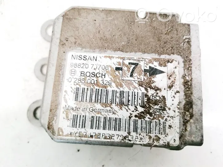 Nissan Primera Module de contrôle airbag 9882071700