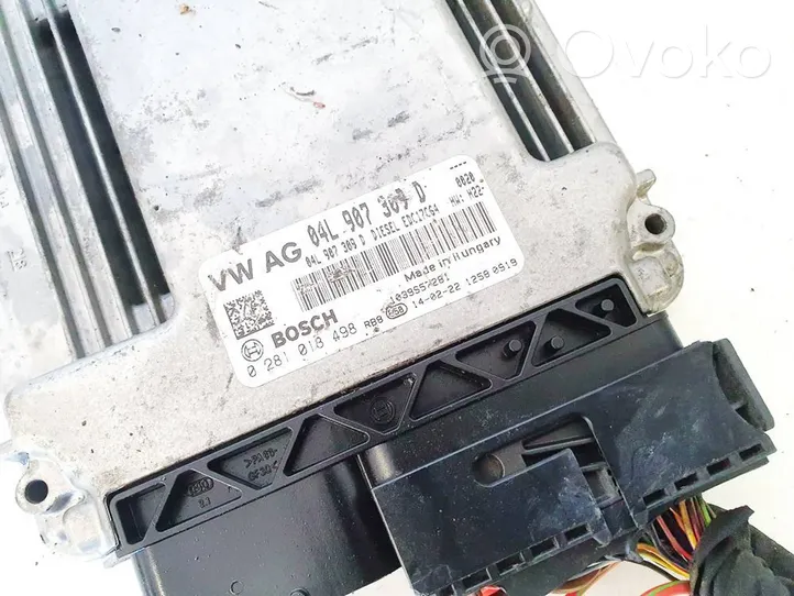 Volkswagen Golf VII Sterownik / Moduł ECU 04l907309d