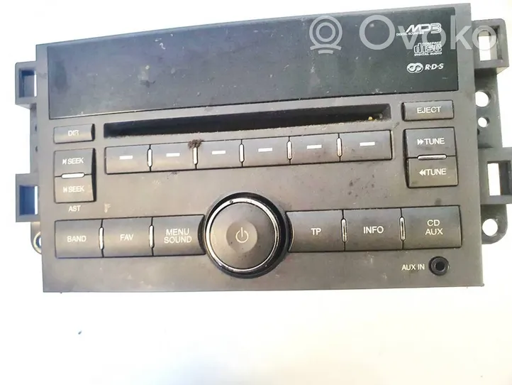 Chevrolet Captiva Radio/CD/DVD/GPS-pääyksikkö 95959652