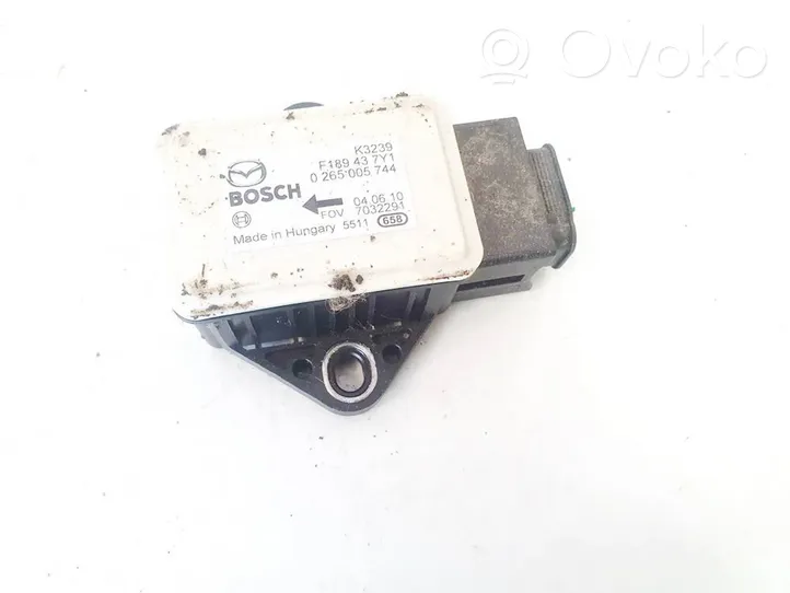 Mazda CX-7 Sensore di imbardata accelerazione ESP 0265005744