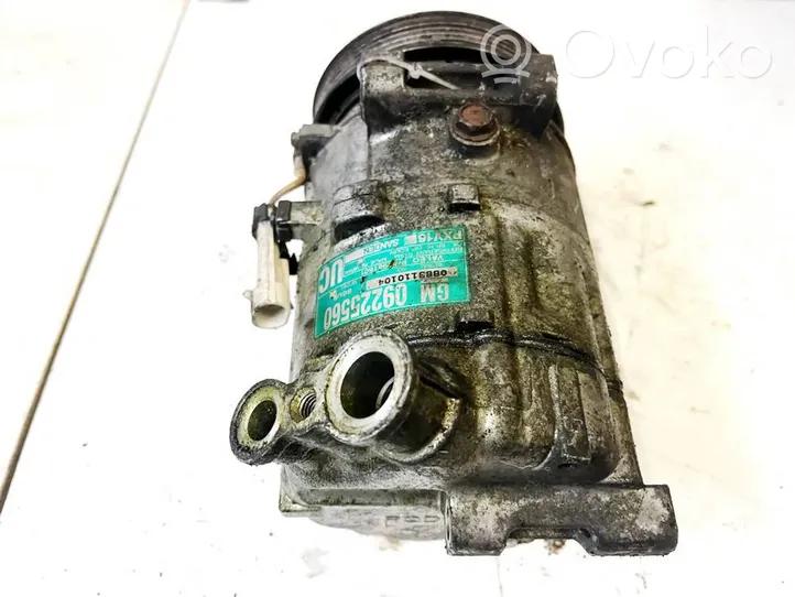 Opel Vectra C Compressore aria condizionata (A/C) (pompa) 09225560