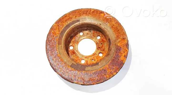 Opel Astra H Rear brake disc neventiliuojamas