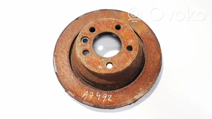 Volkswagen Touareg I Rear brake disc ventiliuojamas