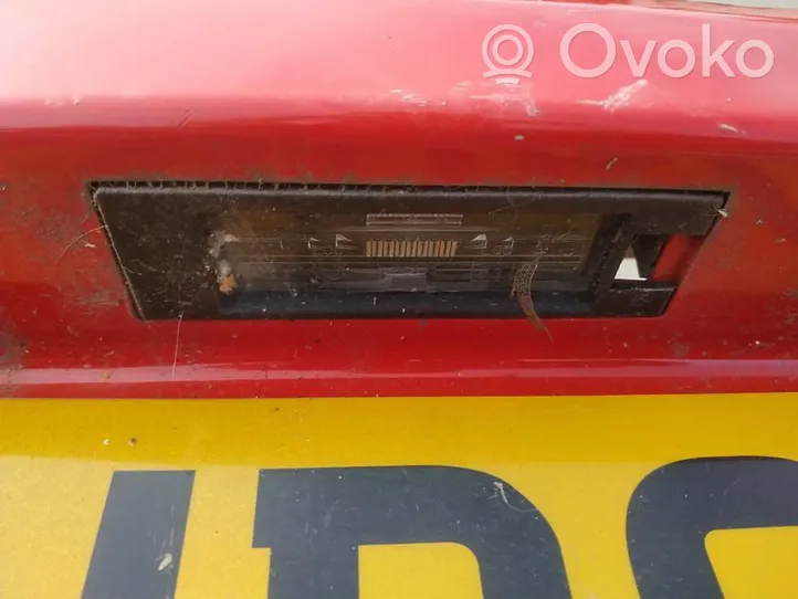 Opel Astra J Number plate light 