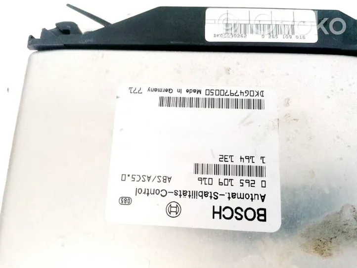 BMW 5 E39 ABS control unit/module 0265109016