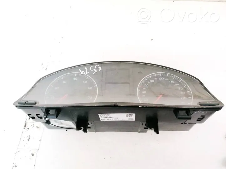 Volkswagen Jetta V Nopeusmittari (mittaristo) 1K0920863A