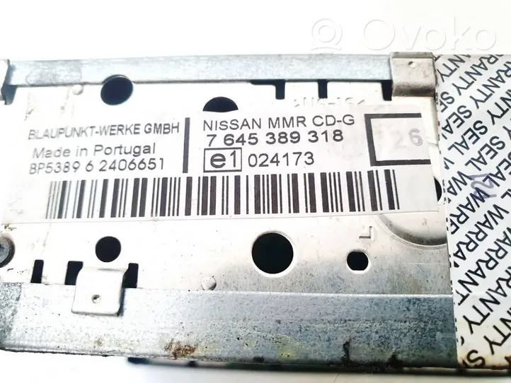 Nissan Note (E11) Unité principale radio / CD / DVD / GPS 7645389318