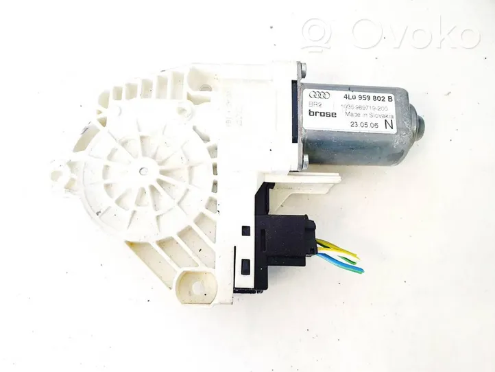 Audi Q7 4L Motorino alzacristalli della portiera anteriore 4l0959802b