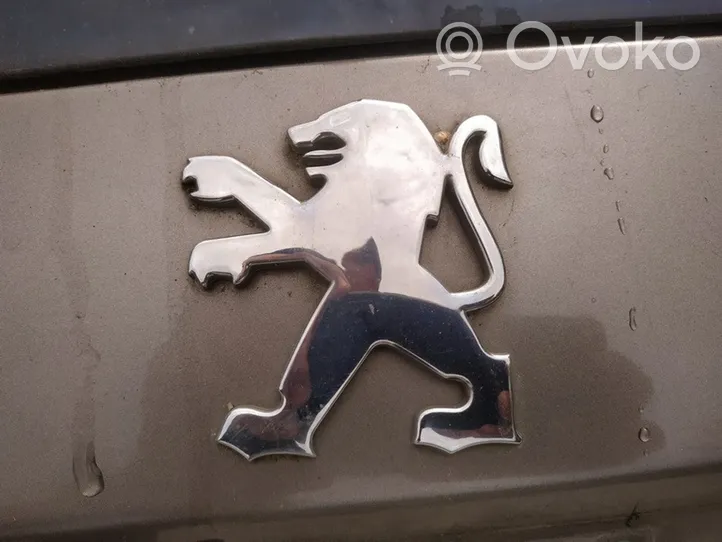 Peugeot 307 Mostrina con logo/emblema della casa automobilistica 