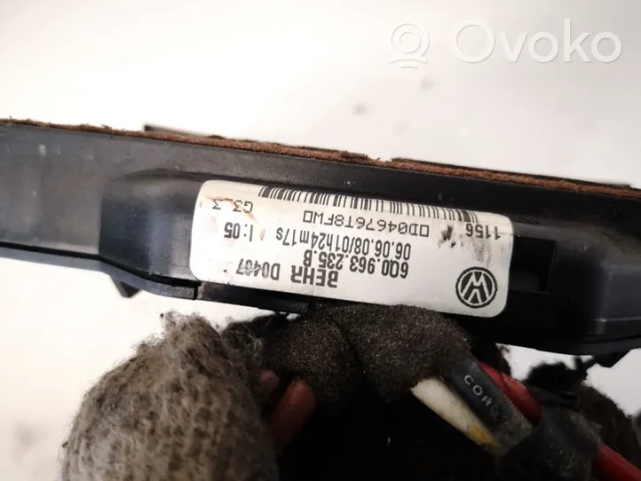 Volkswagen Polo IV 9N3 Elektrinis salono pečiuko radiatorius 6q0963235b