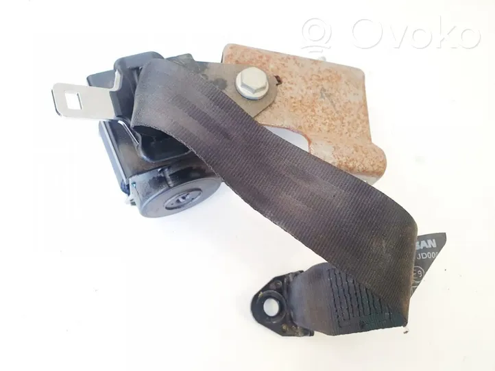 Nissan Qashqai Pas bezpieczeństwa fotela tylnego 606161561