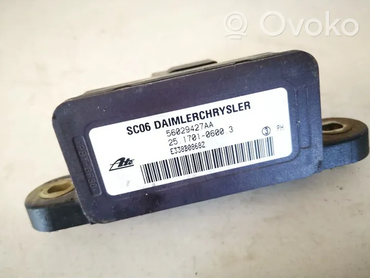 Dodge Journey ESP (elektroniskās stabilitātes programmas) sensors (paātrinājuma sensors) 56029427aa