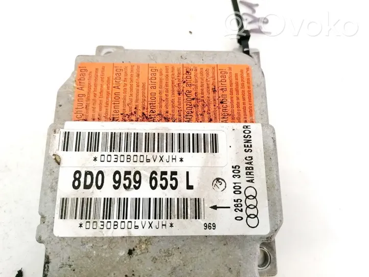 Audi A4 S4 B5 8D Airbag control unit/module 8D0959655L