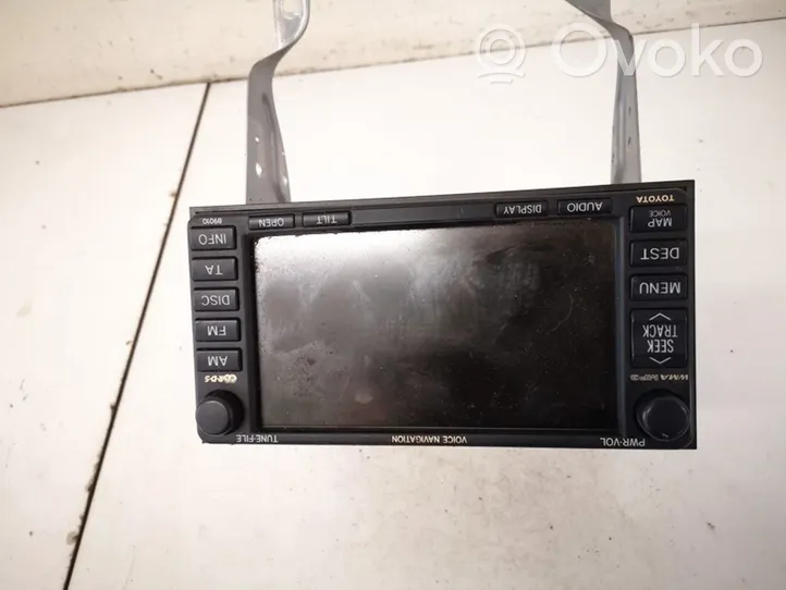 Toyota Avensis T250 Unità principale autoradio/CD/DVD/GPS 0866200910