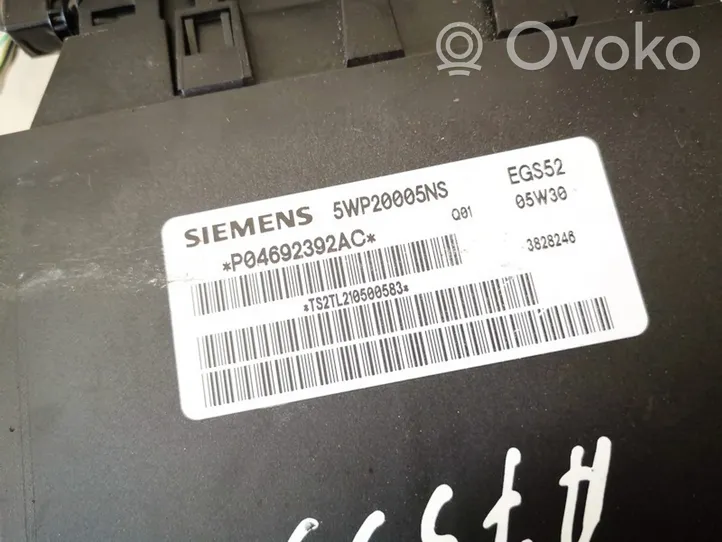 Jeep Grand Cherokee (WK) Module de contrôle de boîte de vitesses ECU p04692392ac